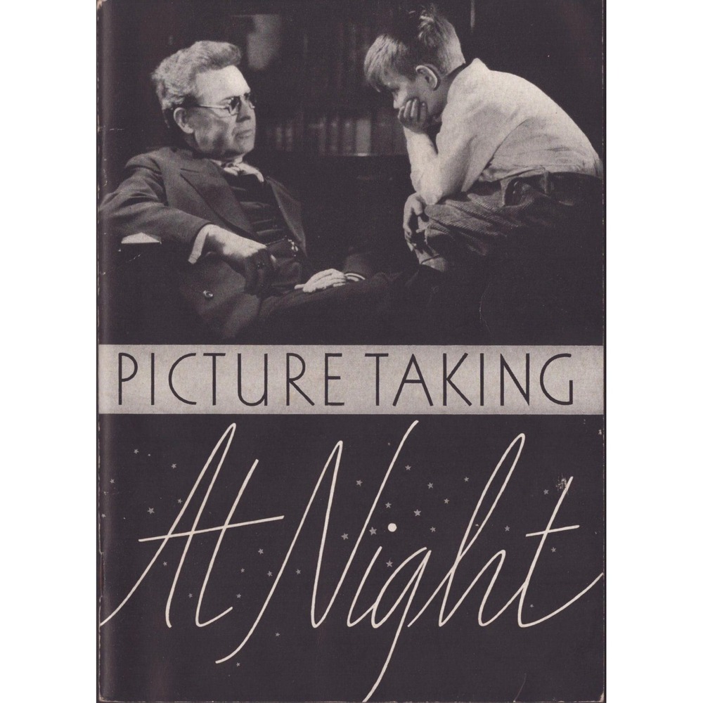Vintage Eastman Kodak Picture Taking At Night Instructional Booklet Rochester NY